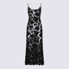 [NISSA] Sleeveless dress SS26 RRS16261BLACK