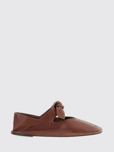 [HEREU] Flat shoes SS26 LLSSWFA24 CHESTNUT