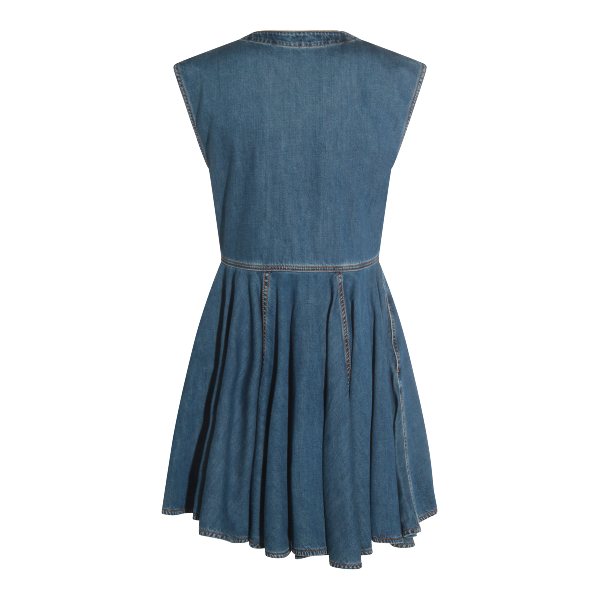 [Alaia] Sleeveless dress FW25 AA9R2682D004B505