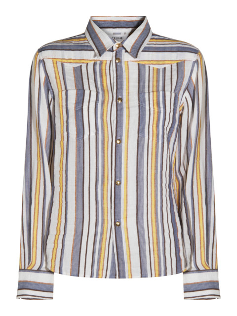 [Celine] Shirts Long Sleeve FW25 RC06H0855GAS3