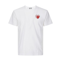 [COMME DES GARCONS PLAY] T-shirts Short Sleeve CO AXT802051 2