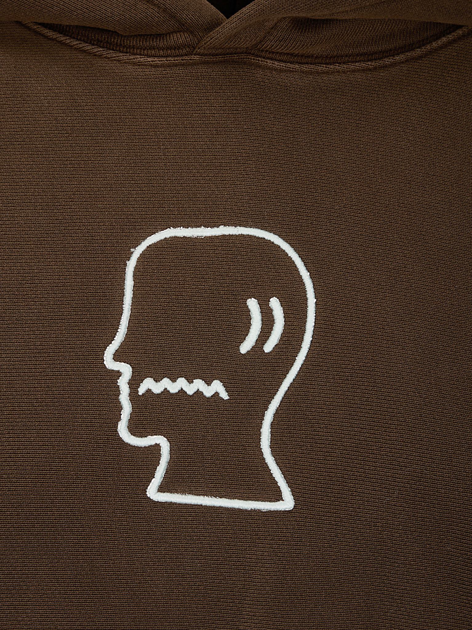 [Brain Dead] Hoodie FW25 S25T090047 BRN
