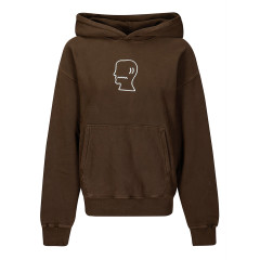 [Brain Dead] Hoodie FW25 S25T090047 BRN