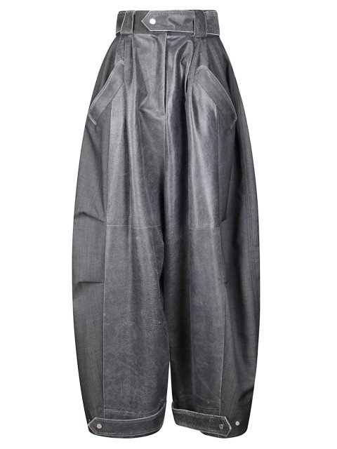 [Niccolo' Pasqualetti] Trousers FW25 N08P004 CHARCOALBLACK