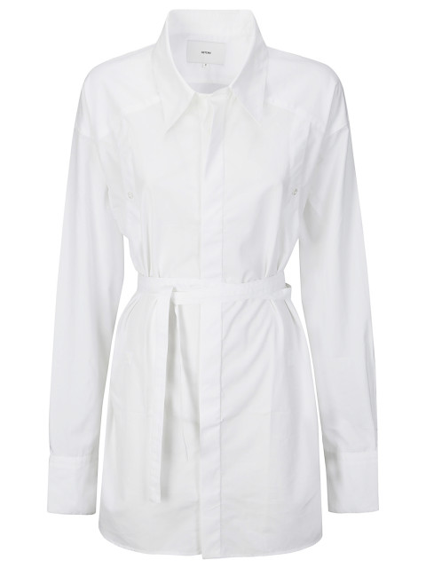 [SETCHU] Shirts Long Sleeve CO U241H015C004 WHITE