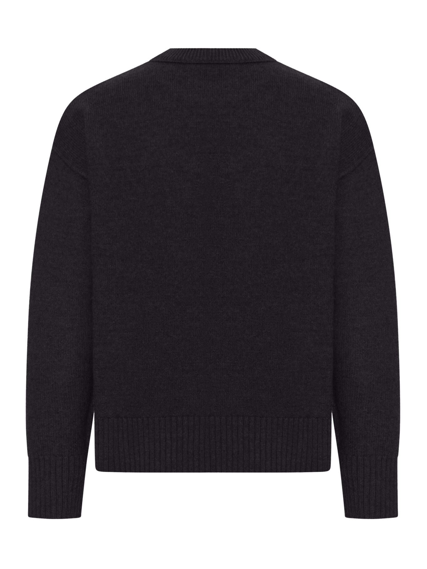 [Ami Paris] Knitwear FW26 UKS838018009 NOIR ROUGE