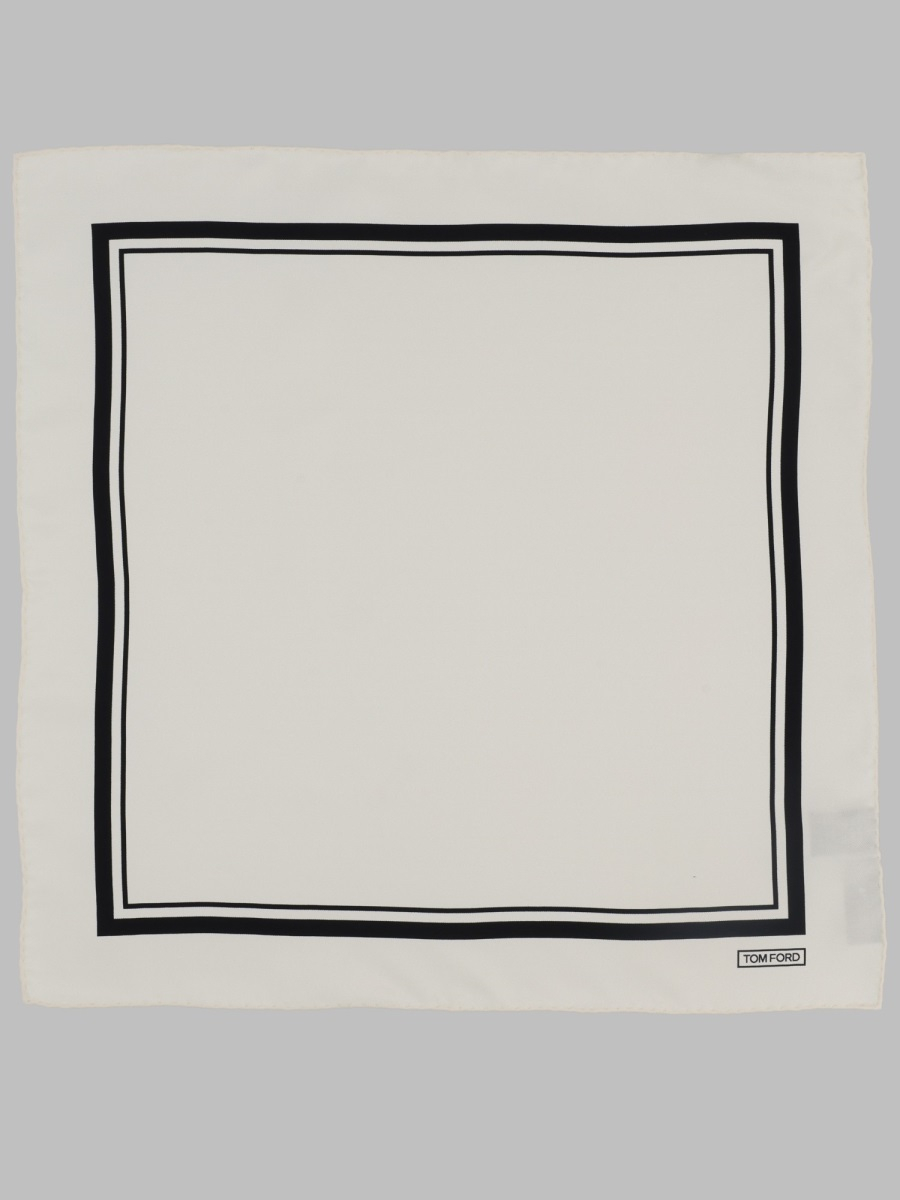 [Tom Ford] Scarf FW26 SPR001_SPP91WAD