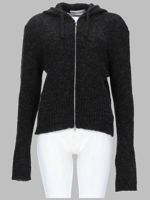 [Our Legacy] Sweatshirt FW26 W2263CCM_CHARCOALMELANGEFUZZYALPACA