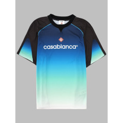 [Casablanca] T-shirts Short Sleeve FW26 M-PF26-JTP-353_01BLUEGRADIENT