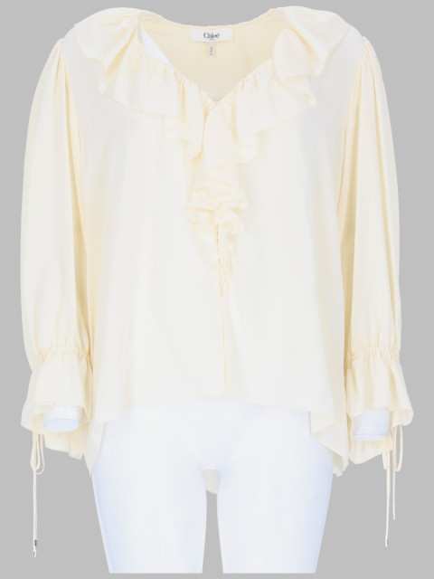 [Chloe] Blouse FW26 26AHT72005_114