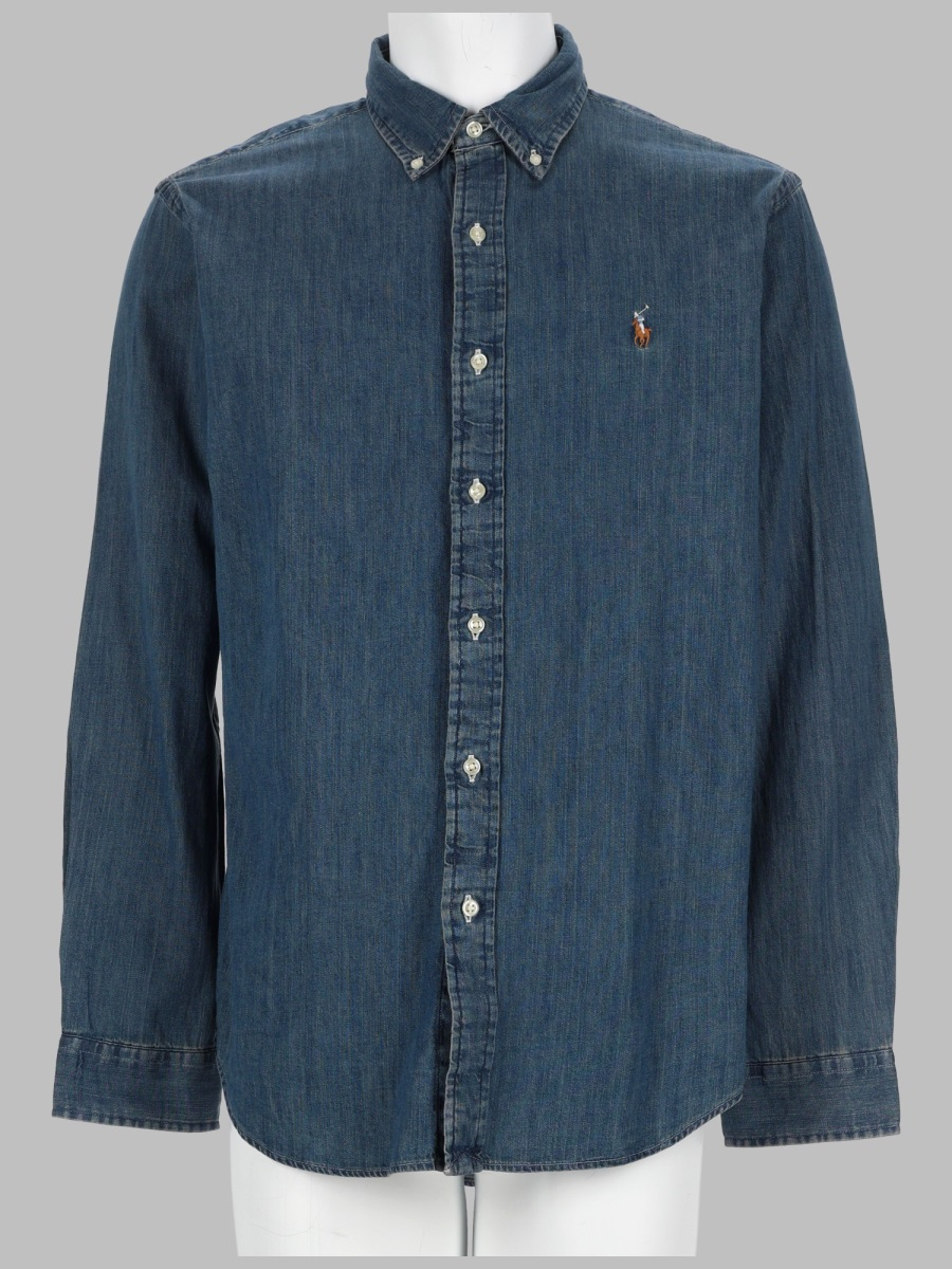 [Polo Ralph Lauren] Shirts Long Sleeve FW26 710792043_001DENIM