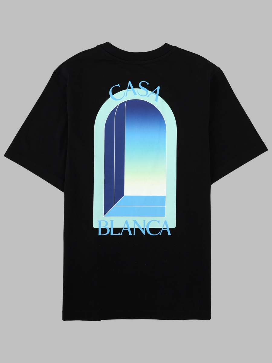 [Casablanca] T-shirts Short Sleeve FW26 M-PF26-JTS-001_15GRADIENTARCH