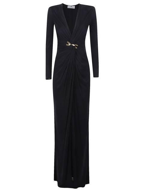[ELISABETTA FRANCHI] Long sleeve dress SS26 ABR2961E3