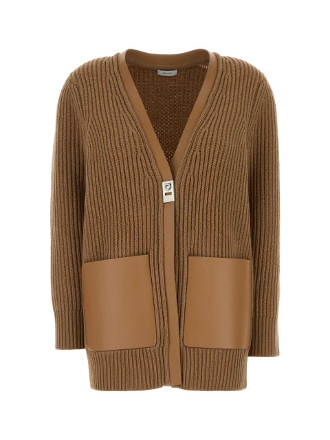 [Salvatore Ferragamo] Cardigan SS26 13H299790974 CAMEL