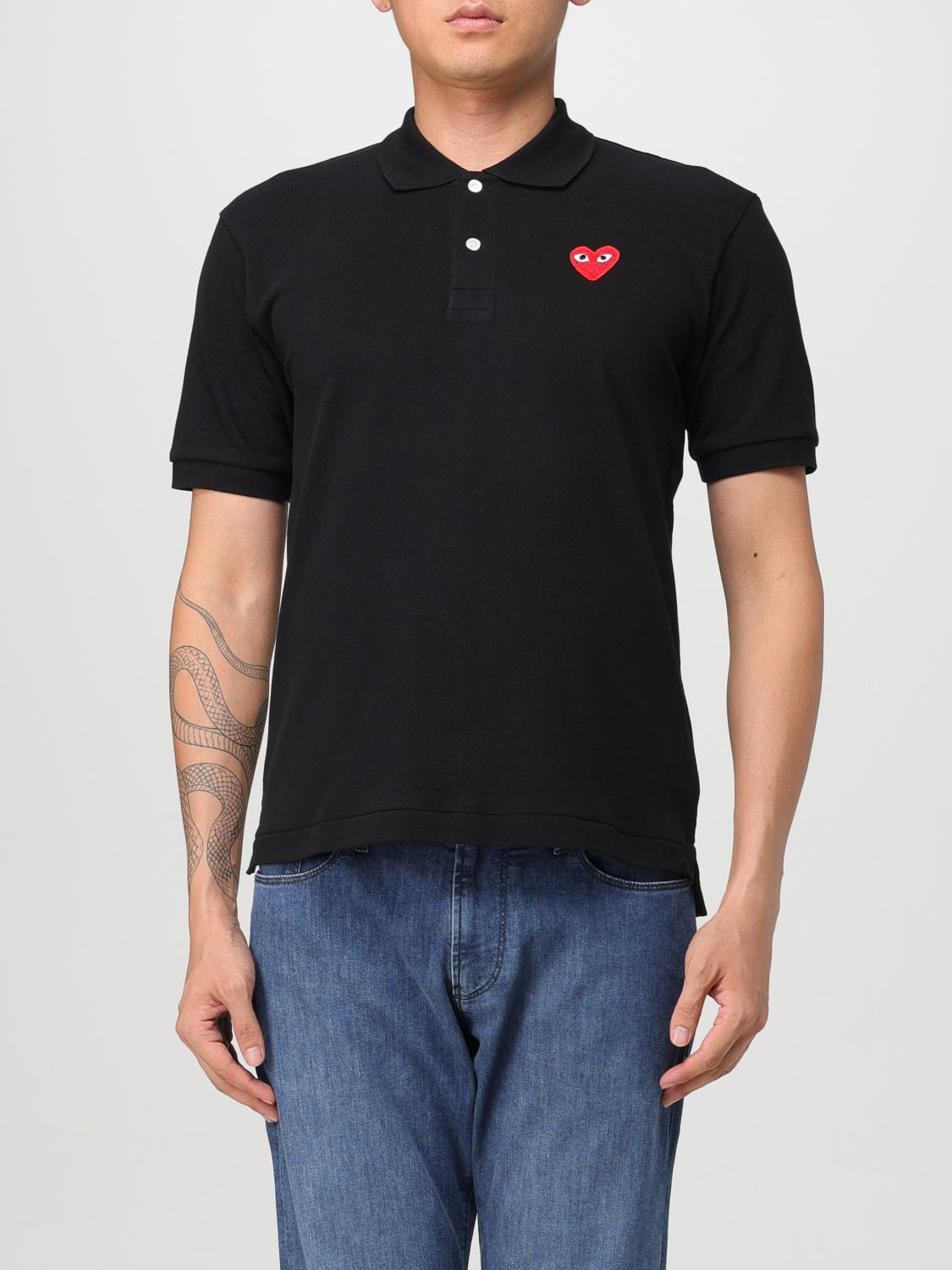 [COMME DES GARCONS PLAY] T-shirts Short Sleeve FW24 AXT006 1
