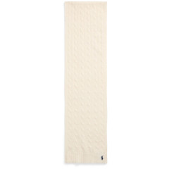 [Ralph Lauren] Scarf FW26 455956296002  CREAM