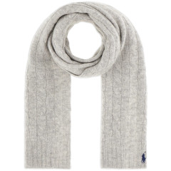 [Ralph Lauren] Scarf FW26 455956296004  SGREY