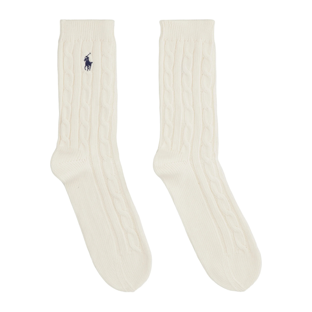 [Ralph Lauren] Socks FW26 455955244005  IVORY