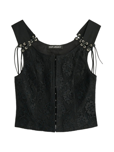 [Our Legacy] Tank top SS26 W2262TSB  BLACK