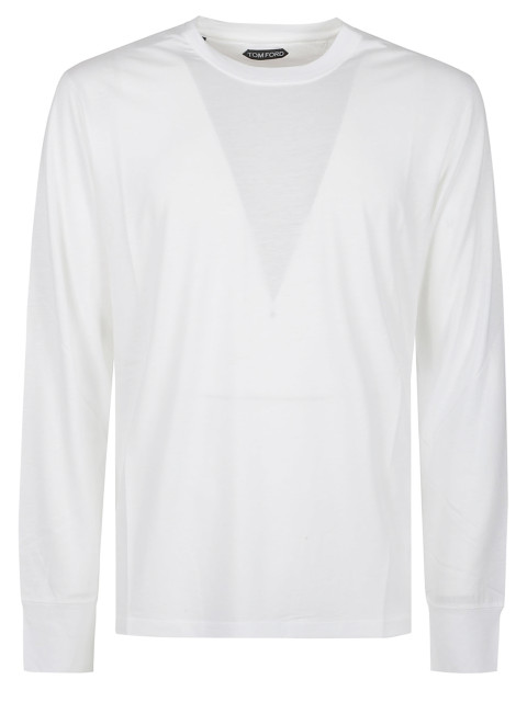 [Tom Ford] T-shirts Long Sleeve SS26 JCL006 JMT012