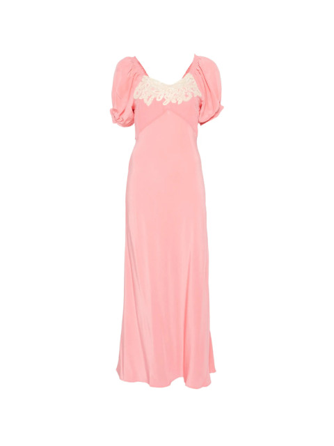 [Rixo] Short sleeve dress SS26 ILARIA  PINK