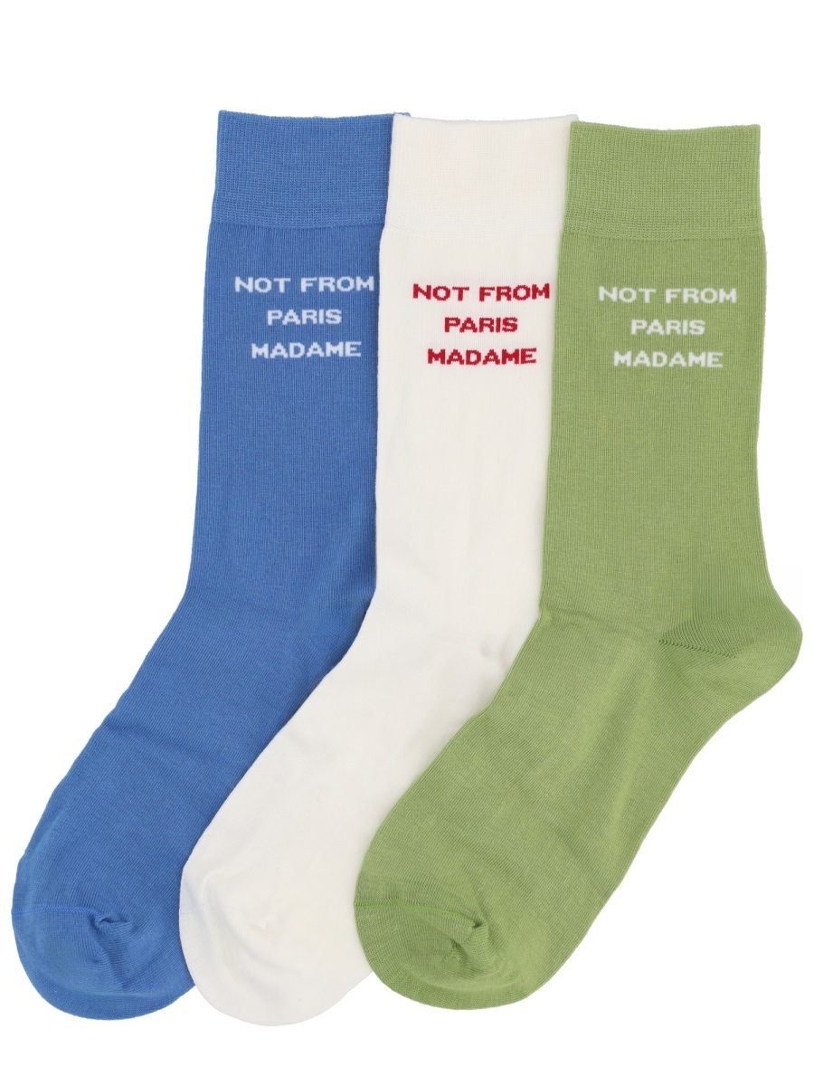 [DROLE DE MONSIEUR] Socks FW26 SK101_CO024MULTICOLOR