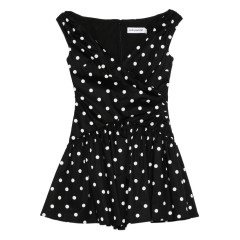 [Self-portrait] Sleeveless dress SS26 RS26-209S-B  BLACK