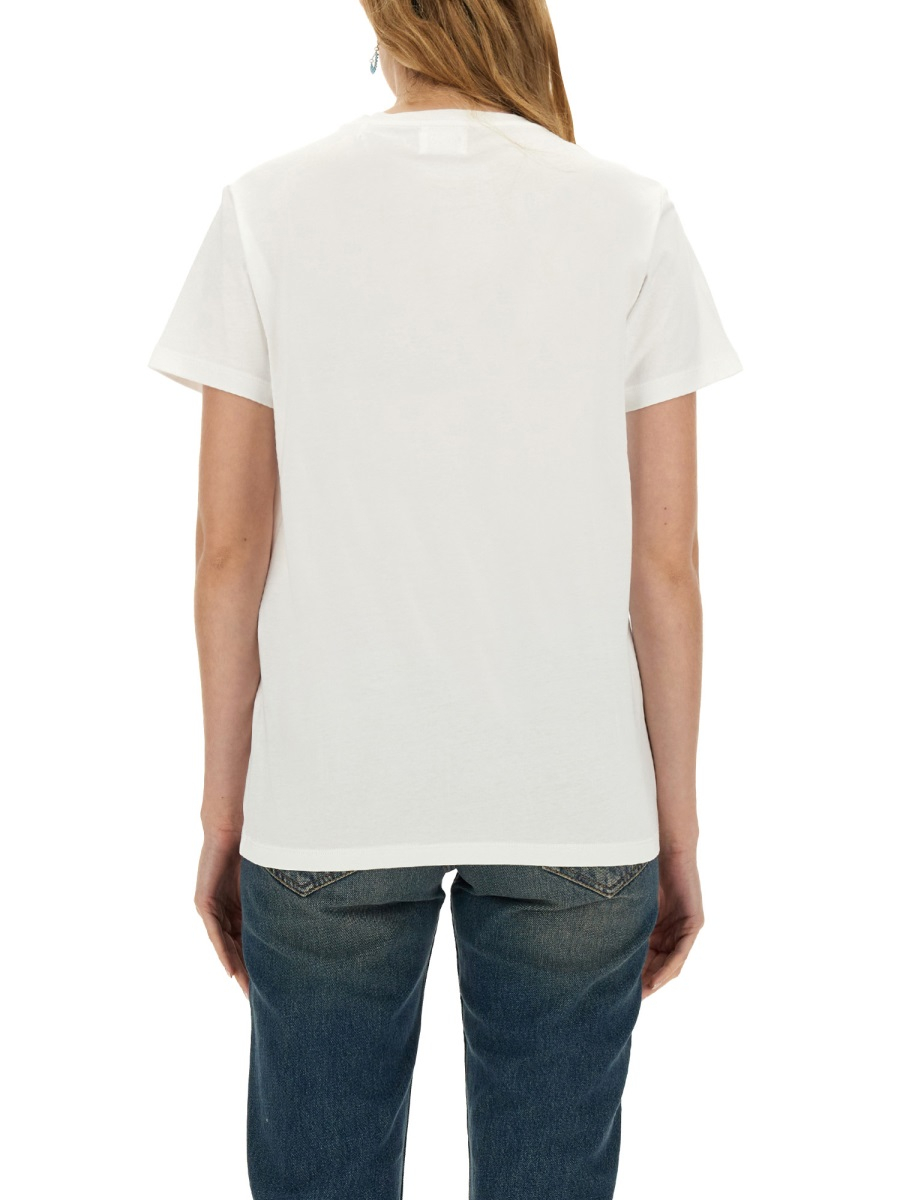 [Marant Etoile] T-shirts Short Sleeve FW26 TS0070FA_A1N98E20WH