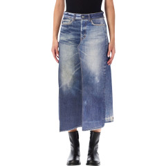 [Our Legacy] Midi skirt FW26 W4265CAZAZURE PRIN