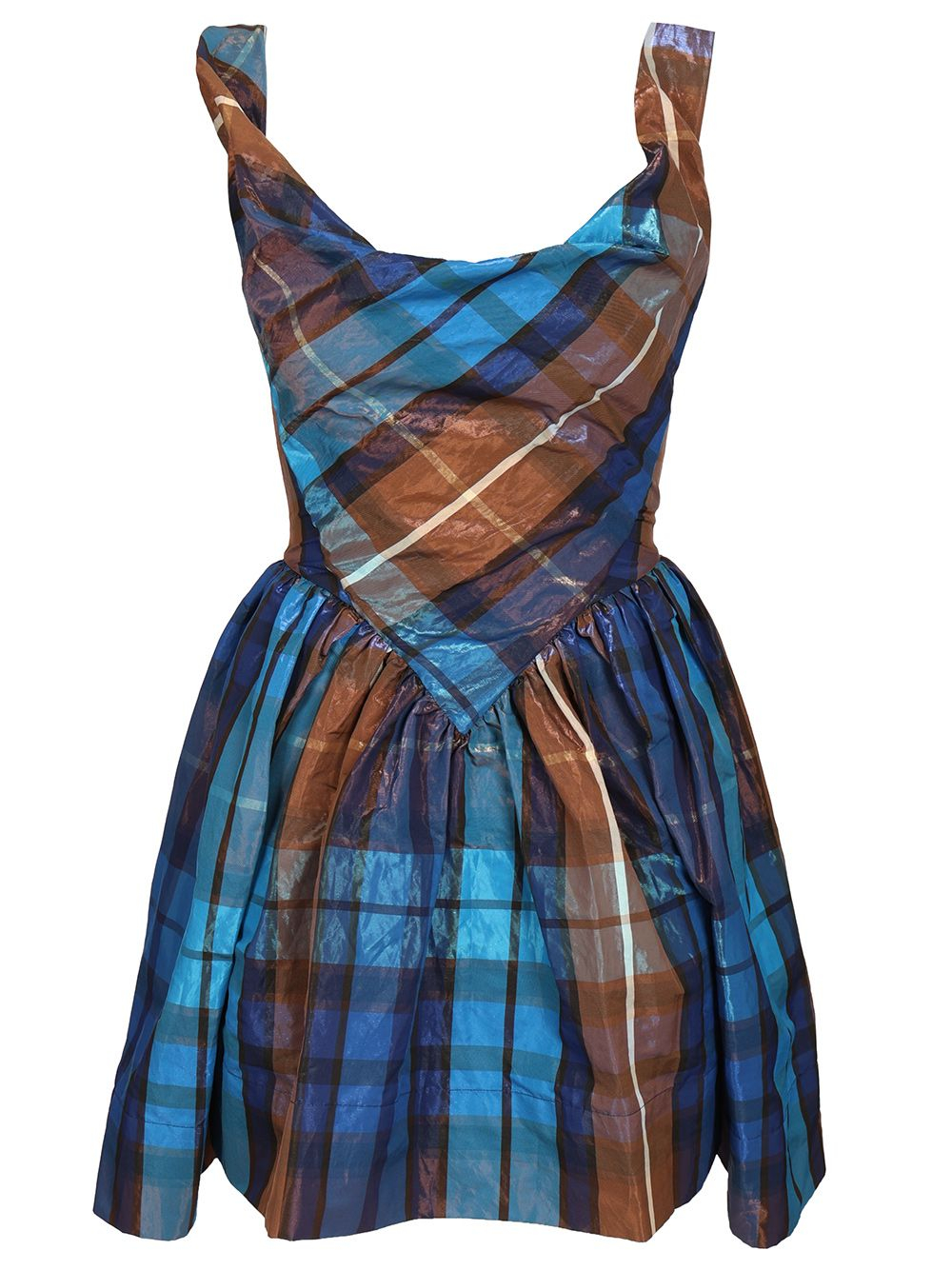 [Vivienne Westwood] Sleeveless dress CO 1101039H-W01JF-K203