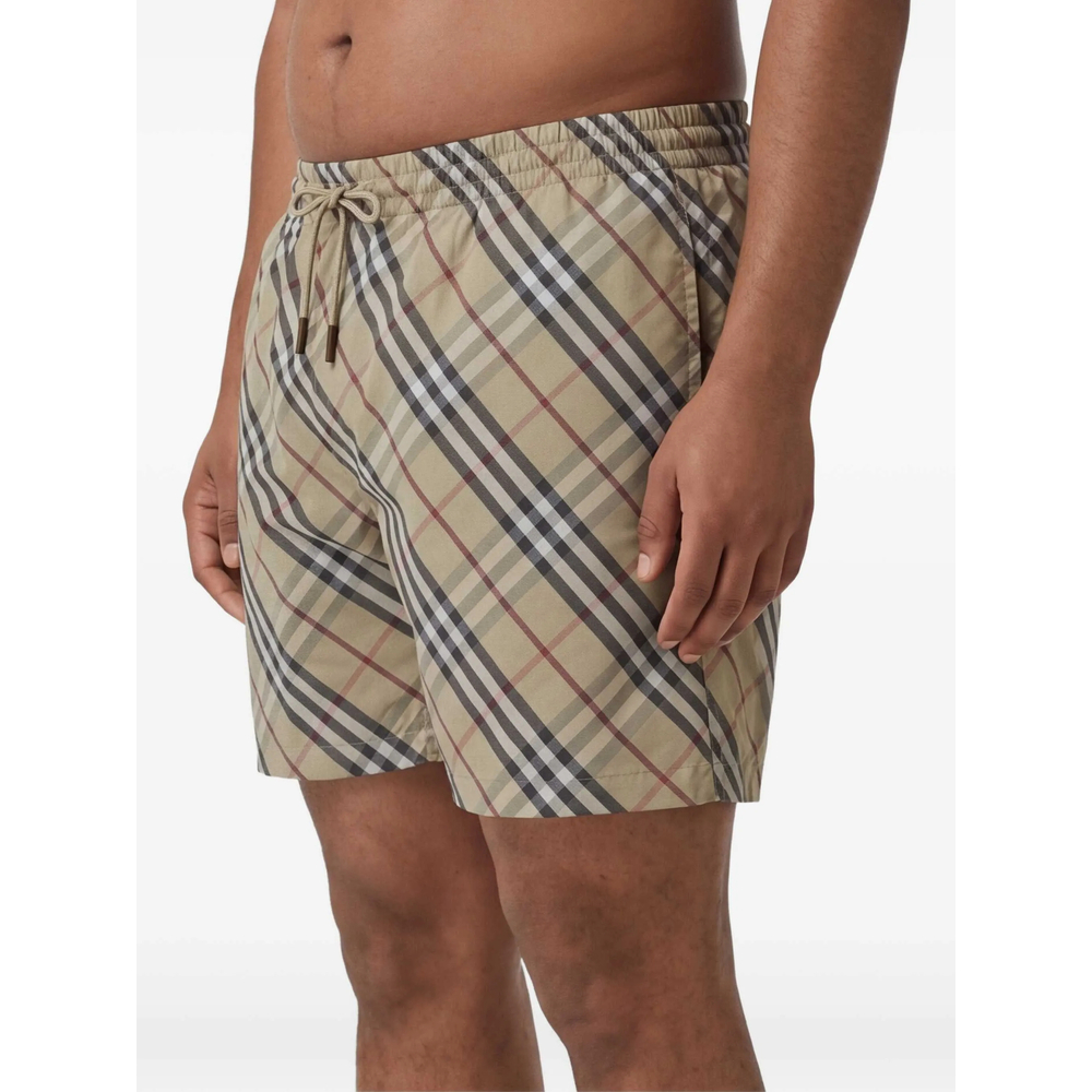 [Burberry] Swim Pants SS26 8121537 SEB CHK C4053