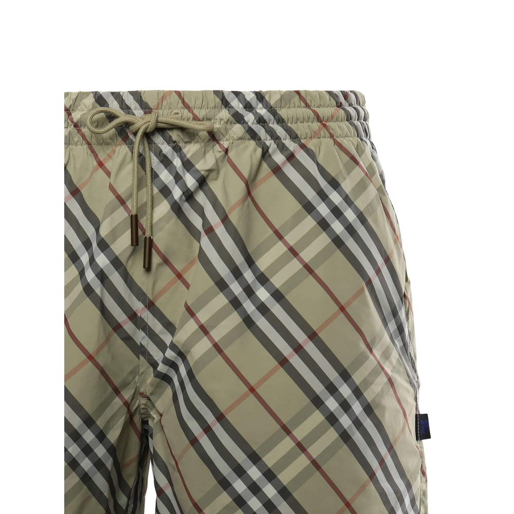[Burberry] Swim Pants SS26 8121537 SEB CHK C4053