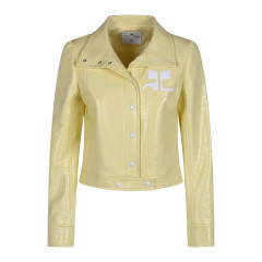 [Courreges] Leather Jacket FW26 826CBL005VY00142010