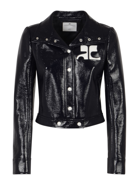 [Courreges] Leather Jacket FW26 PERCBL005VY00147075