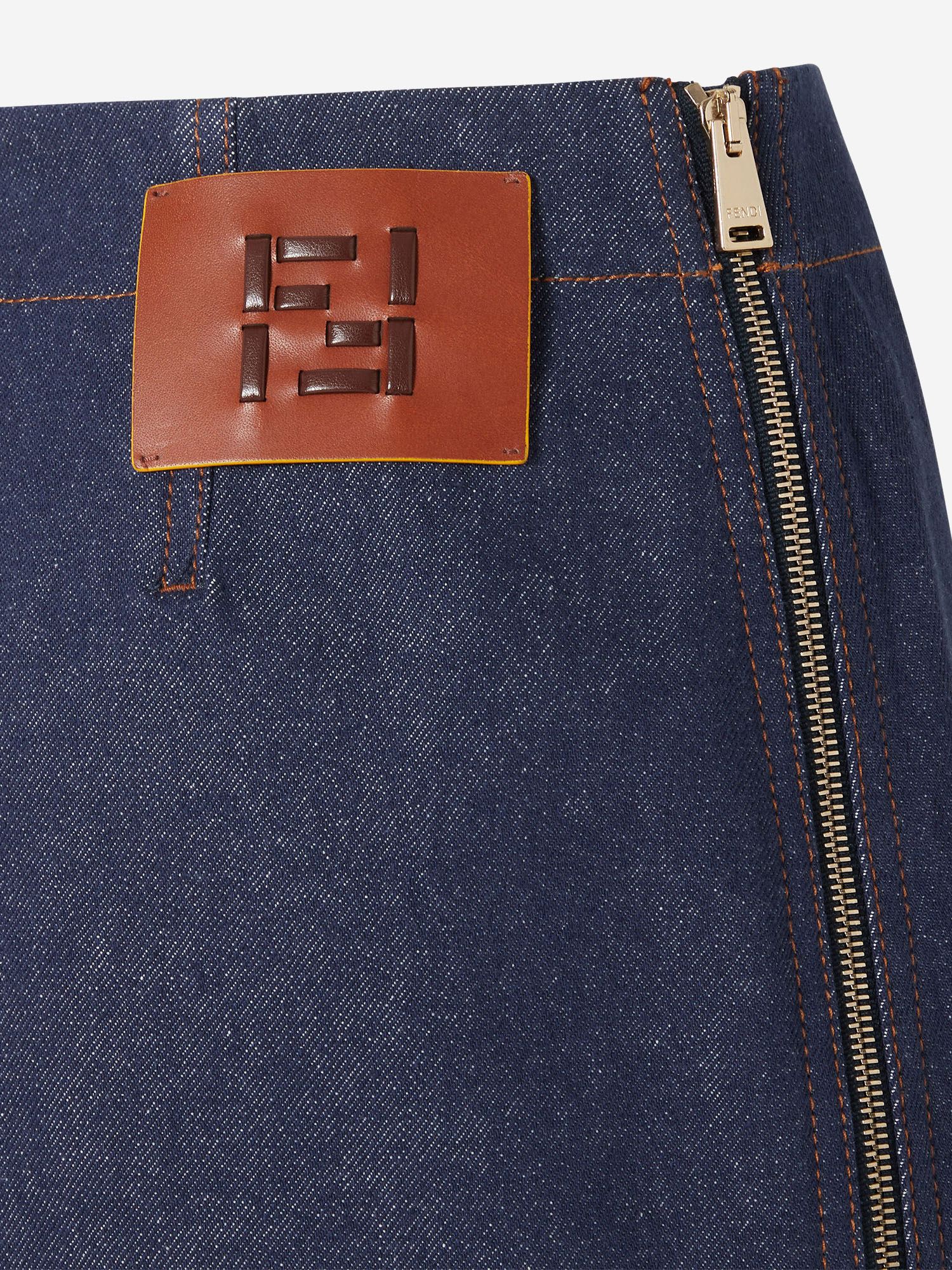 [Fendi] Mini skirt SS26 FLQ608AOHSF0QB0