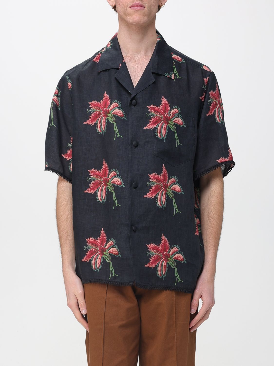[Valentino] Shirts Short Sleeve SS26 8V3AAN11BA7 D5Y