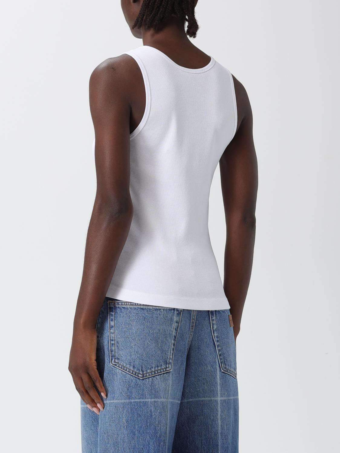 [MAISON KITSUNE] T-shirts Sleeveless SS26 PW00623KA0033 P100