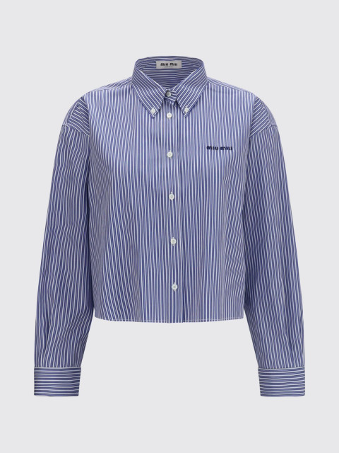 [Miu Miu] Shirts Long Sleeve FW26 MK2047SOOO195D F098Z