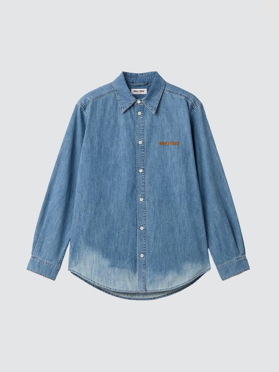 [Miu Miu] Shirts Long Sleeve FW26 GWC143193K F0013