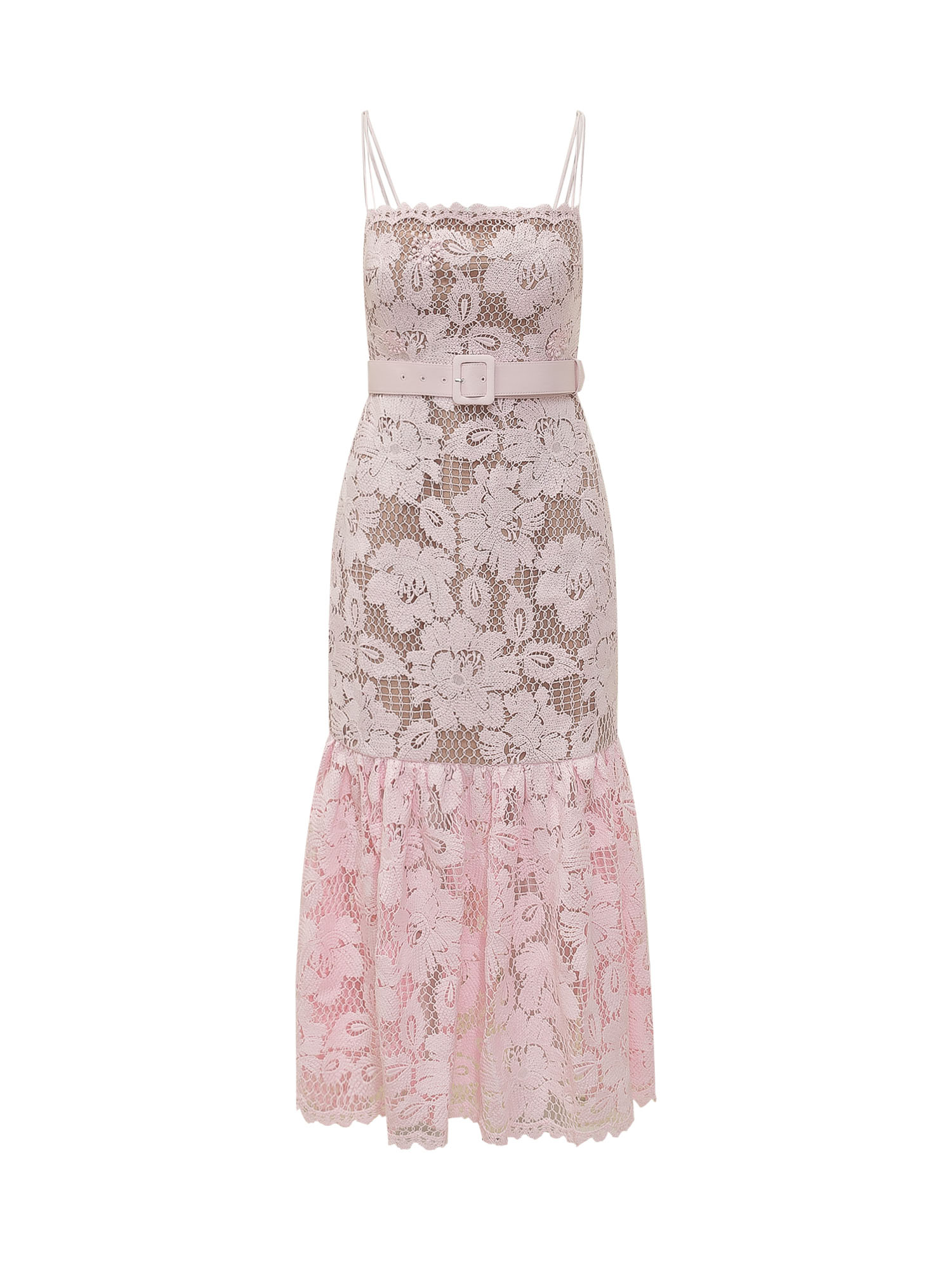 [Self-portrait] Sleeveless dress SS26 SS26007MAP PINK