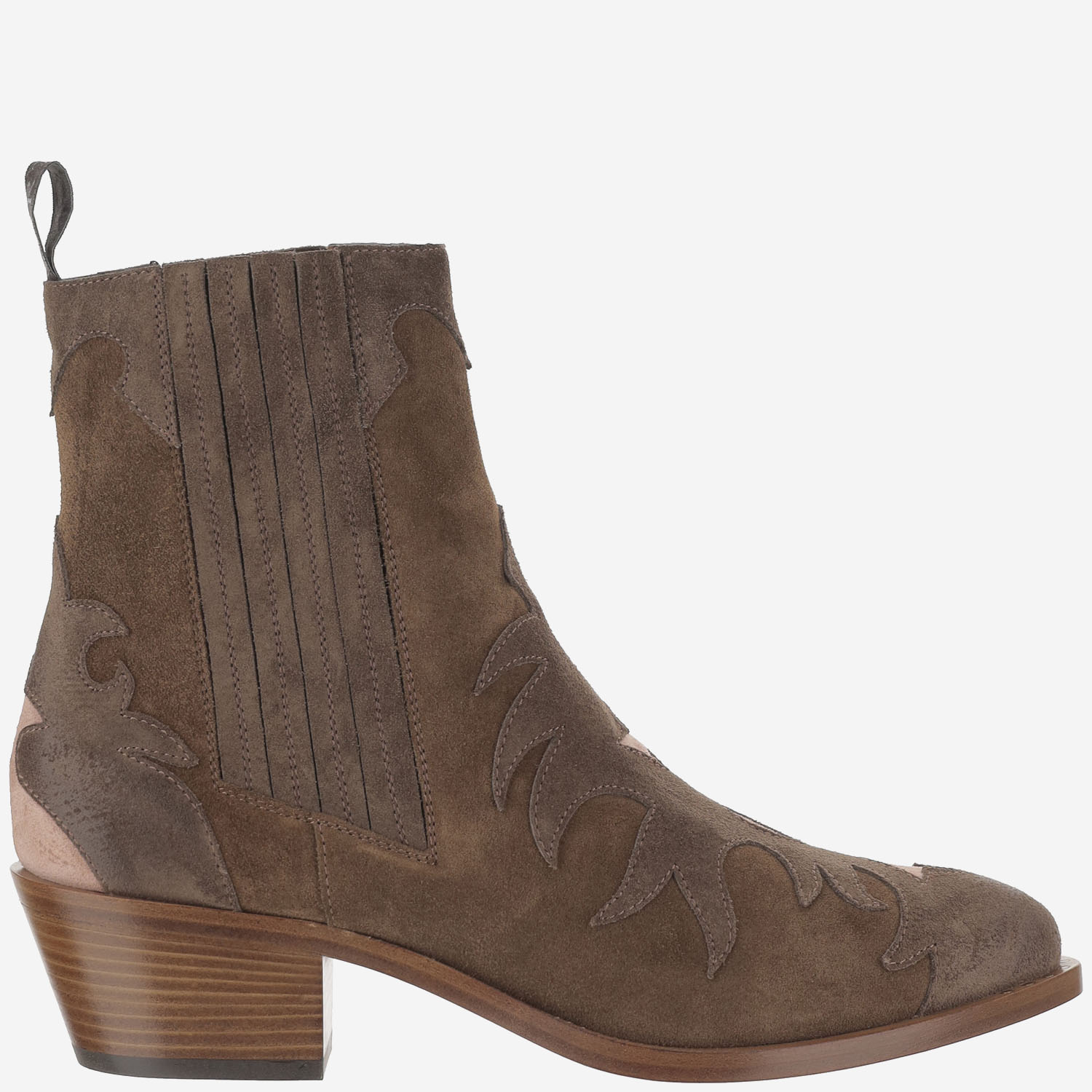 [Sartore] Ankle Boots SS26 SR3645VXVELOURESPRESSOSESAMO