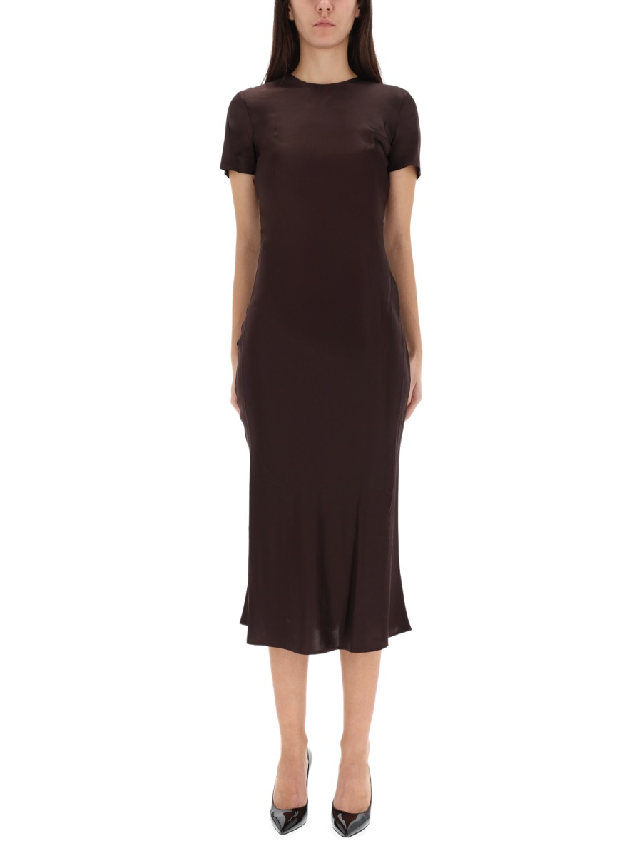 [Staud] Short sleeve dress FW25 R25F2251SN_EART
