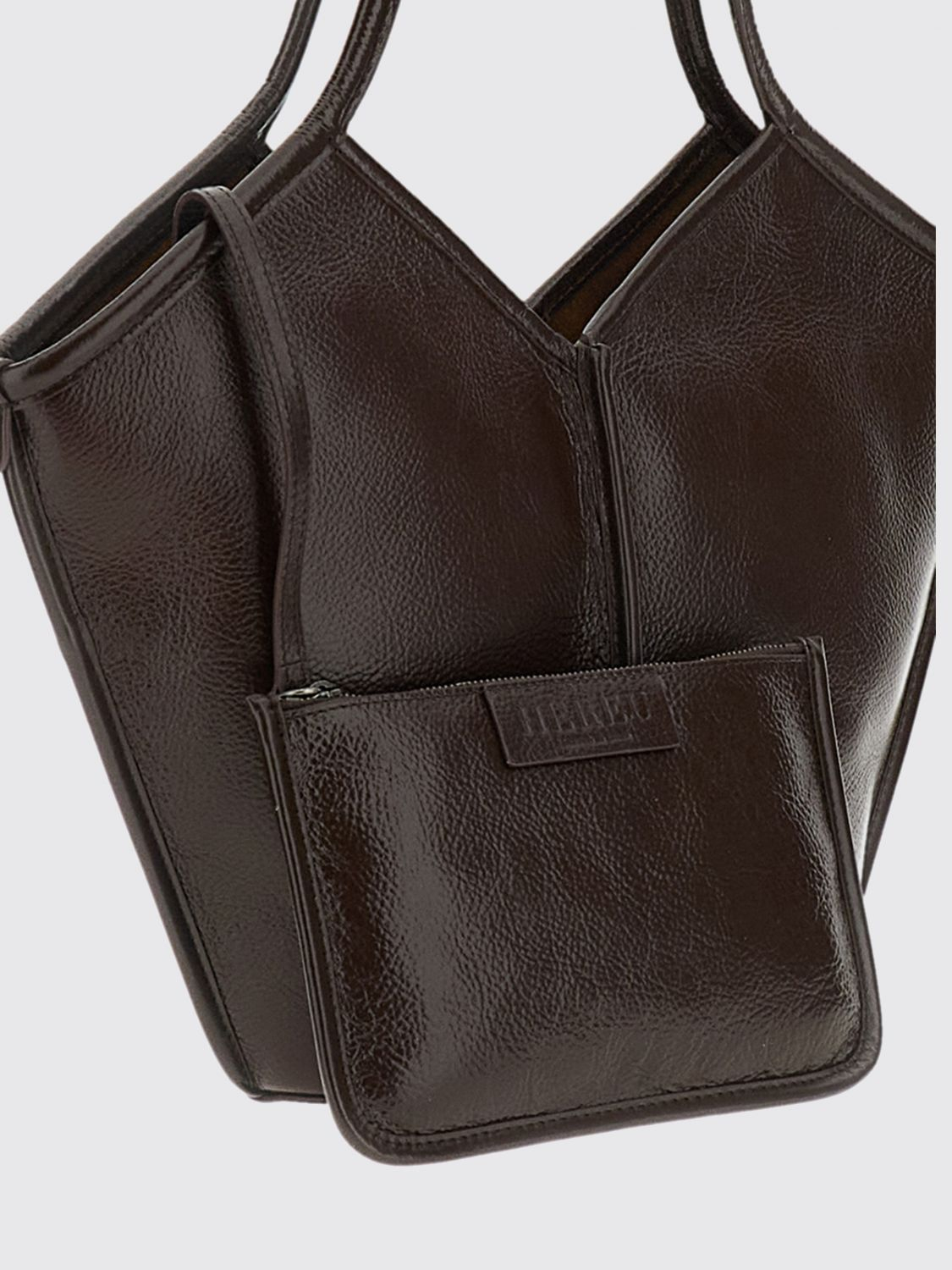 [HEREU] Shoulder bag FW26 CALSSHWBA26 DARKBROWN