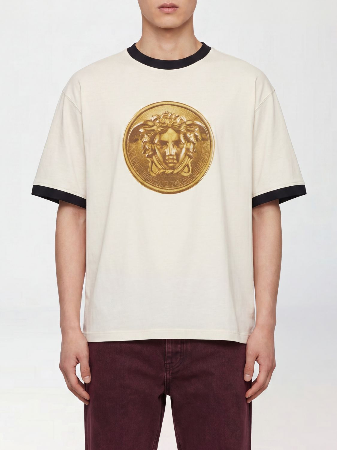 [Versace] T-shirts Short Sleeve FW26 10260931A18735 1W790
