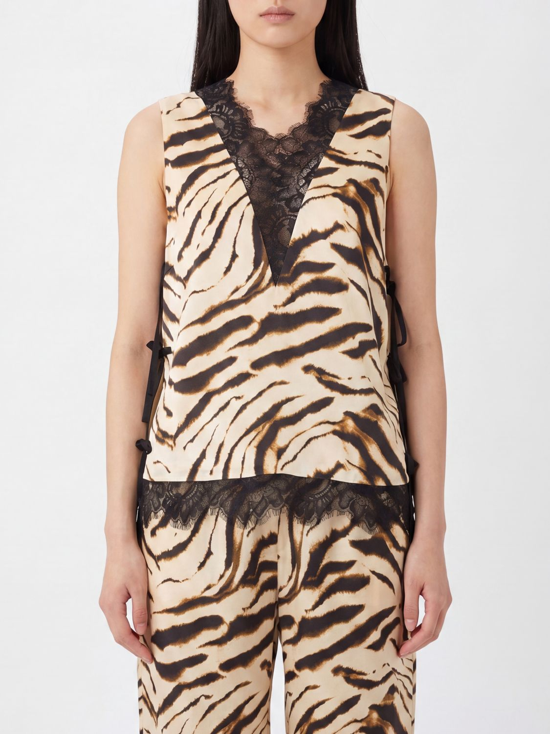 [GANNI] Tank top FW26 A1040399 135
