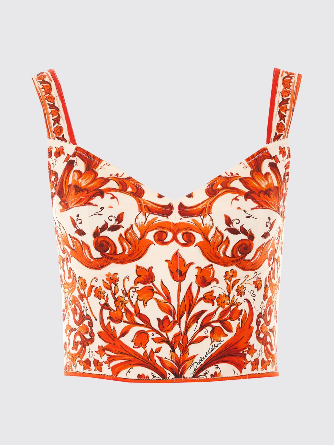 [Dolce & Gabbana] Tank top FW26 F7BB1TGDDRJ GDDRJS9000