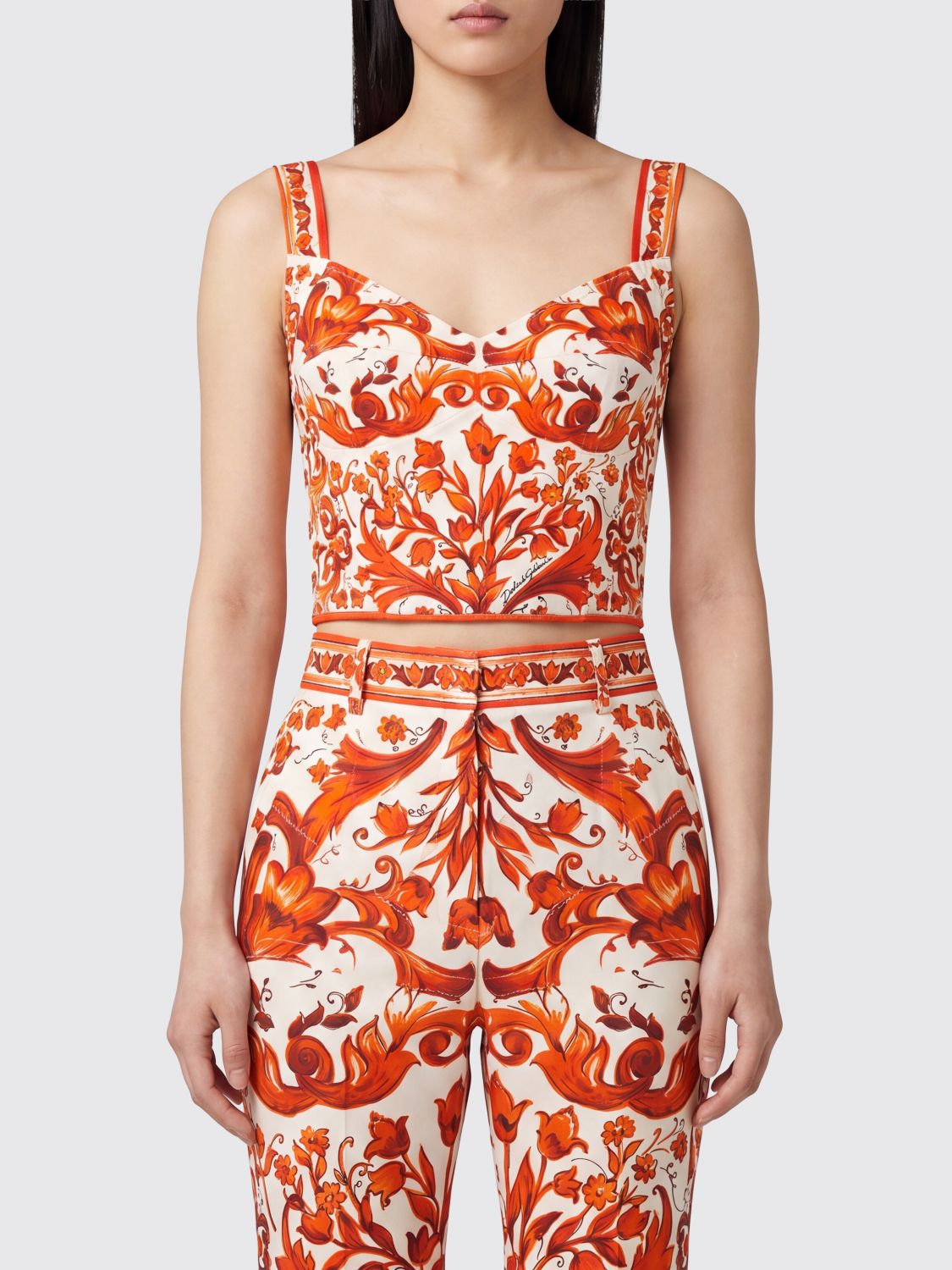 [Dolce & Gabbana] Tank top FW26 F7BB1TGDDRJ GDDRJS9000