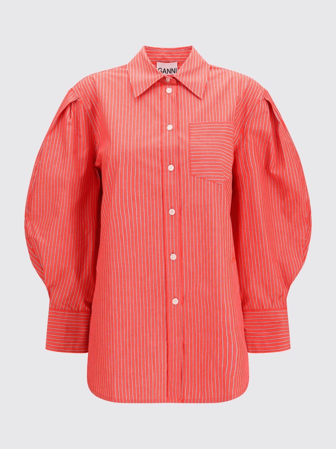 [GANNI] Shirts Long Sleeve FW26 A1140006 472