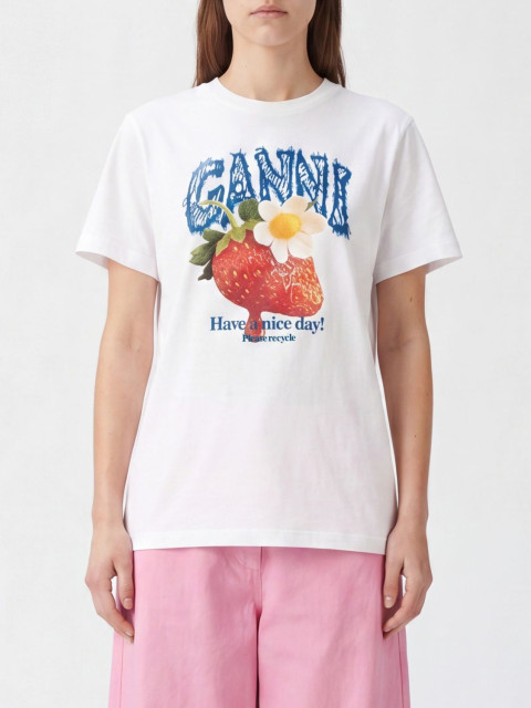 [GANNI] T-shirts Short Sleeve FW26 A1050201 151
