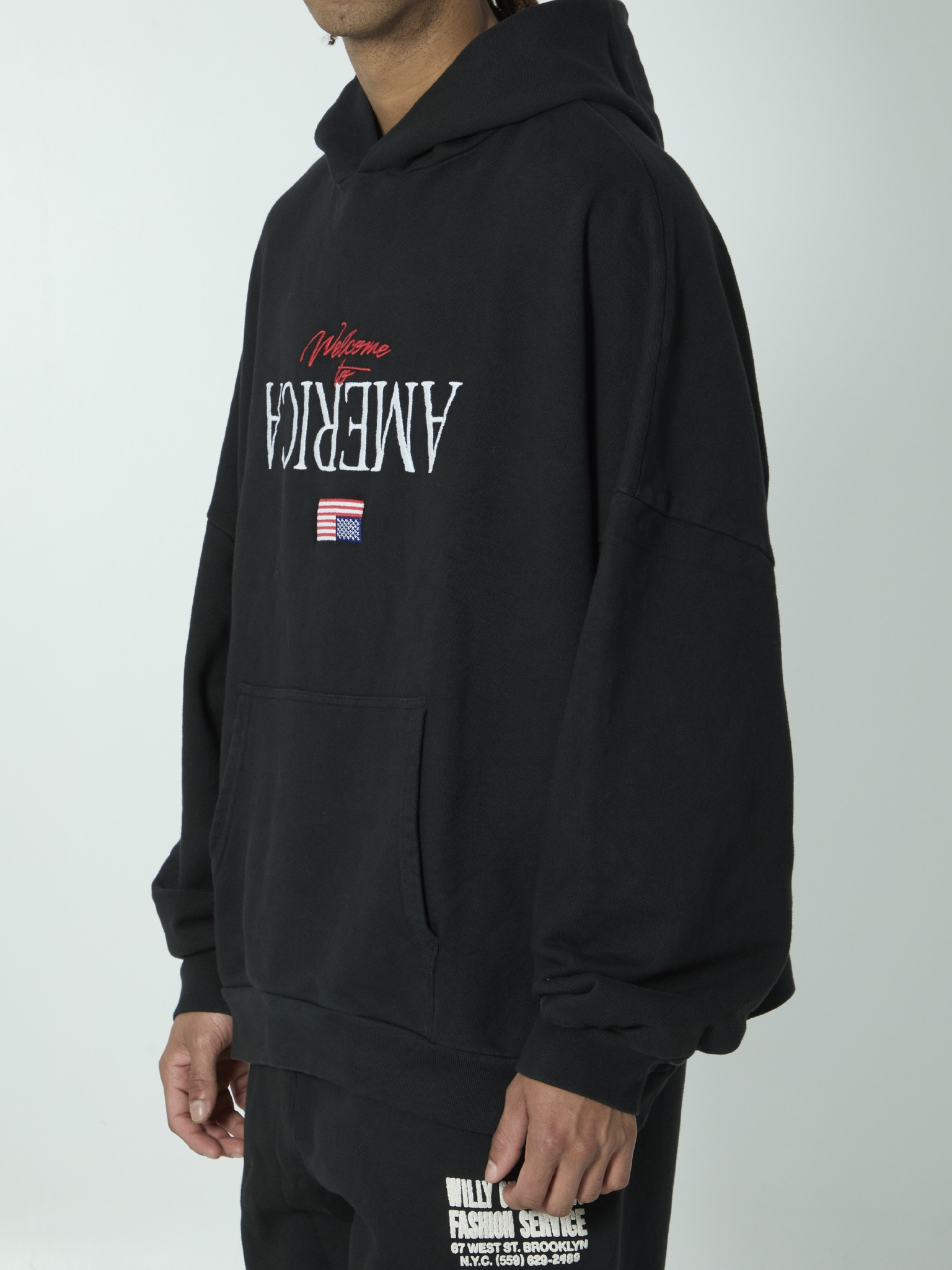 [Willy Chavarria] Hoodie SS26 WCJSY0241__001
